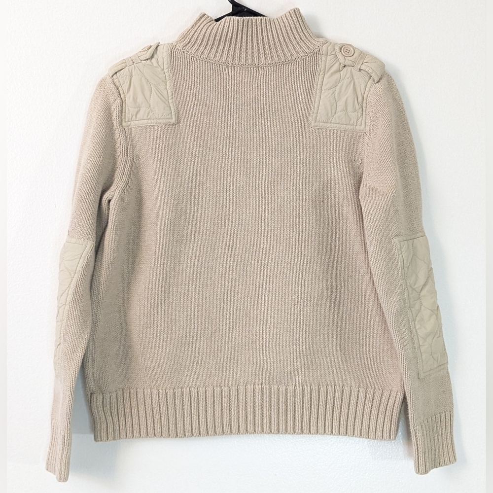 525 America Mock Neck Patch Sweater - Picture 4 of 6